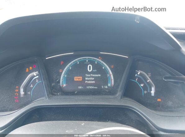 19XFC2F69HE029508 2017 HONDA CIVIC Black Հետևի նստատեղերի տեսք