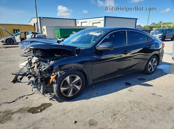 19XFC2F69KE011808 2019 HONDA CIVIC Black Задня ліва чверть