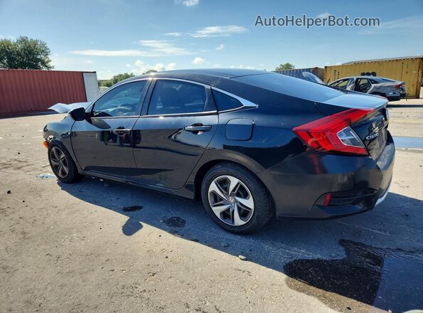 19XFC2F69KE011808 2019 HONDA CIVIC Black Задня права чверть