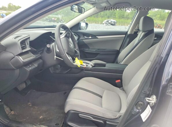 19XFC2F69KE014305 2019 HONDA CIVIC Blue Vista interior delantera