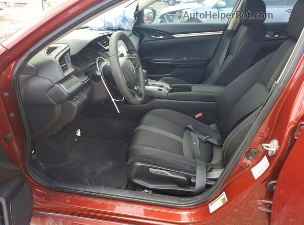 19XFC2F69LE016377 2020 HONDA CIVIC Red წინა სალონის ხედი