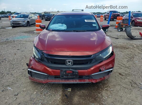 19XFC2F69LE016377 2020 HONDA CIVIC Red წინა ხედი