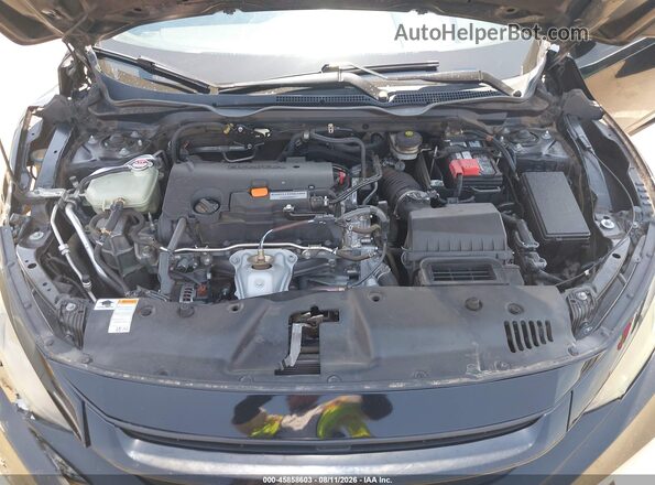 19XFC2F6XKE043974 2019 HONDA CIVIC Black უკანა ხედი