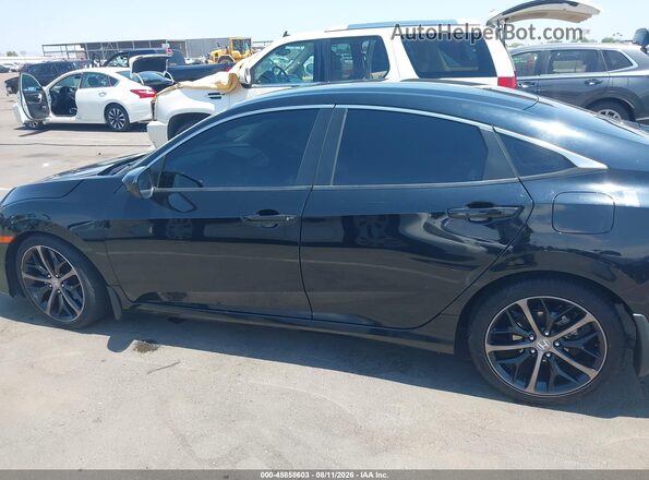 19XFC2F6XKE043974 2019 HONDA CIVIC Black სალონის 360-გრადუსიანი ხედი