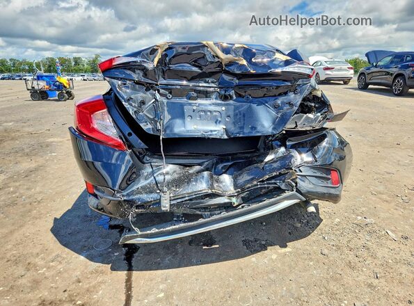 19XFC2F6XKE050360 2019 HONDA CIVIC Gray Rear view