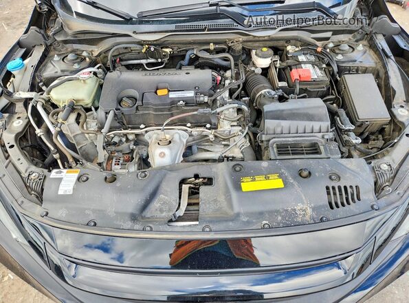 19XFC2F6XKE050360 2019 HONDA CIVIC Gray Rear interior view