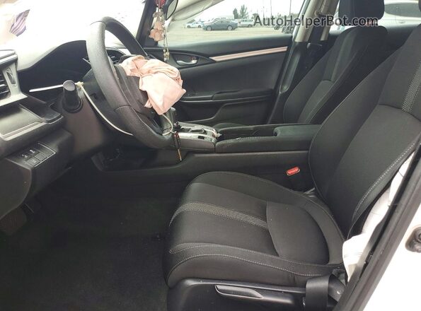 19XFC2F6XKE203366 2019 HONDA CIVIC White Սալոնի դիմացի տեսք
