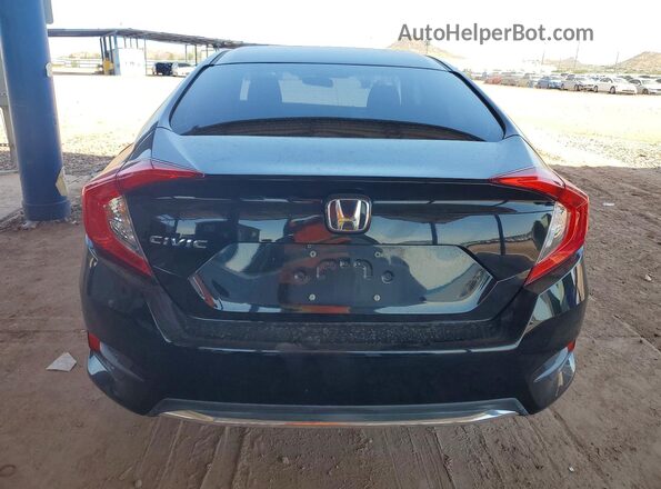 19XFC2F6XKE213637 2019 HONDA CIVIC Черный Вид сзади