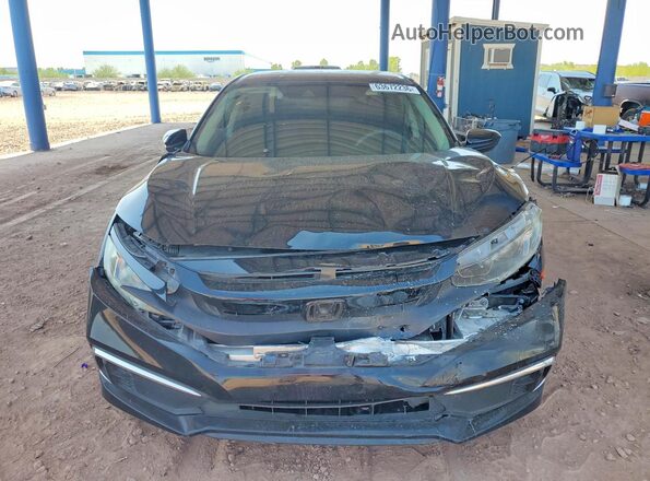 19XFC2F6XKE213637 2019 HONDA CIVIC Черный Вид спереди