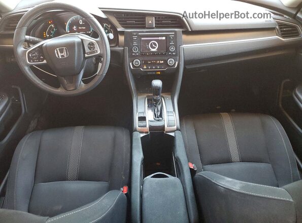 19XFC2F6XKE213637 2019 HONDA CIVIC Черный Вид панели приборов