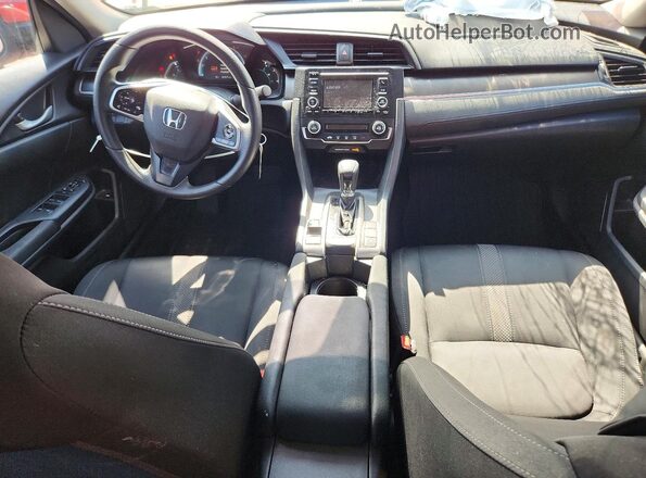 19XFC2F6XLE200081 2020 HONDA CIVIC Red წინა პანელის ხედი