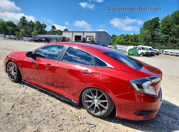 19XFC2F6XLE200081 2020 HONDA CIVIC Red უკანა მარცხენა
