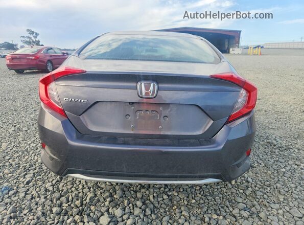 19XFC2F6XLE211405 2020 HONDA CIVIC Gray Հետևի տեսք