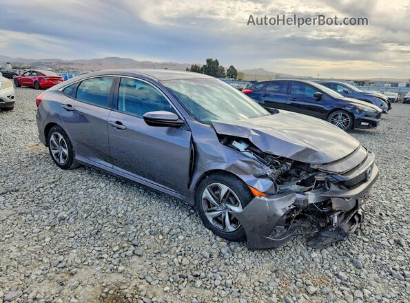 19XFC2F6XLE211405 2020 HONDA CIVIC Gray Առջևի աջ