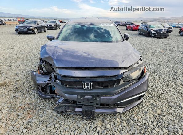 19XFC2F6XLE211405 2020 HONDA CIVIC Gray Դիմացի տեսք