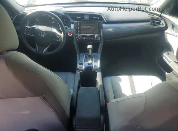 19XFC2F70GE222301 2016 HONDA CIVIC Gray წინა პანელის ხედი