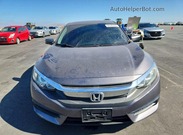 19XFC2F70GE222301 2016 HONDA CIVIC Gray წინა ხედი