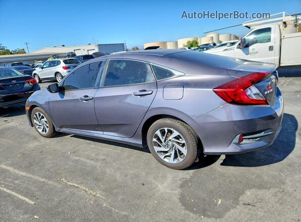 19XFC2F70GE222301 2016 HONDA CIVIC Gray უკანა მარცხენა