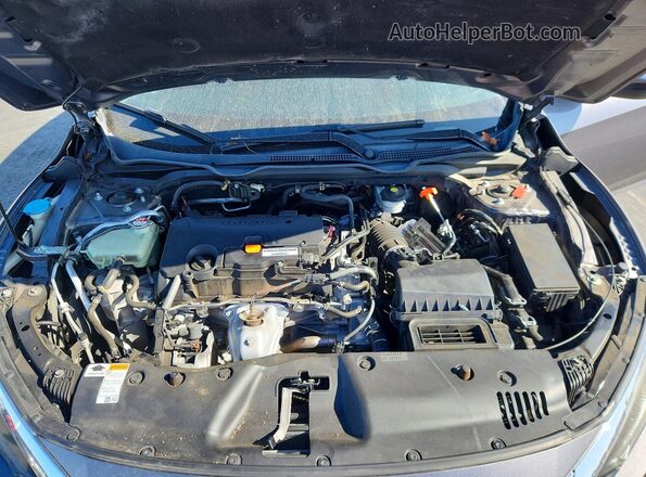 19XFC2F70GE222301 2016 HONDA CIVIC Gray უკანა სალონის ხედი