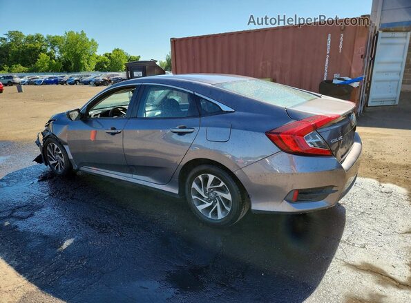 19XFC2F70GE223657 2016 HONDA CIVIC Серый Задняя левая четверть