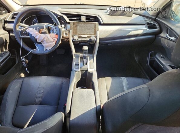 19XFC2F70GE223657 2016 HONDA CIVIC Серый Вид панели приборов