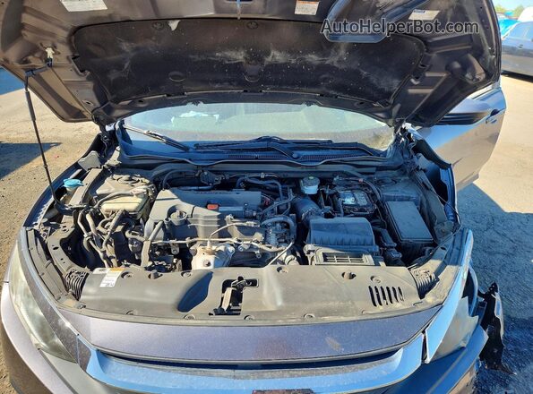 19XFC2F70GE223657 2016 HONDA CIVIC Серый Вид задней части салона