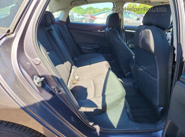 19XFC2F70GE223657 2016 HONDA CIVIC Серый Вид задних сидений
