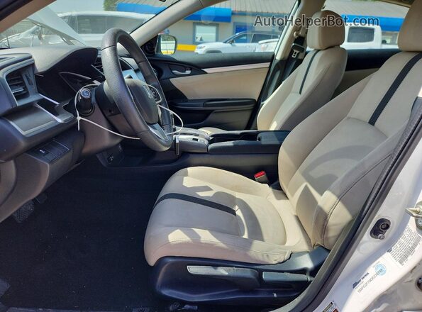 19XFC2F70GE233198 2016 HONDA CIVIC White Vista interior delantera