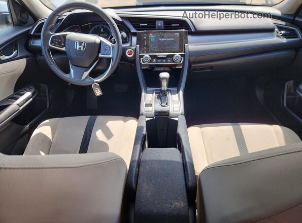 19XFC2F70GE233198 2016 HONDA CIVIC White Vista del salpicadero