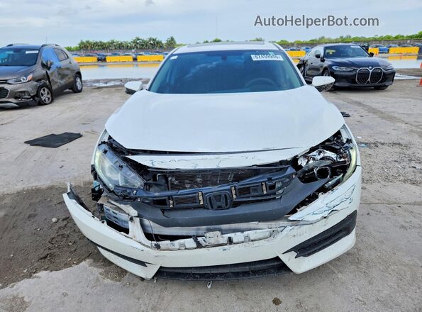 19XFC2F70HE080694 2017 HONDA CIVIC White წინა ხედი