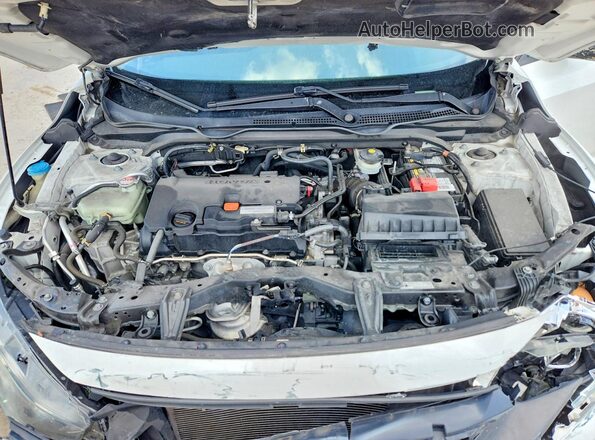 19XFC2F70HE080694 2017 HONDA CIVIC White უკანა სალონის ხედი