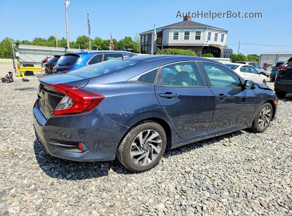 19XFC2F70HE230223 2017 HONDA CIVIC Charcoal Trasero derecho