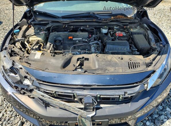 19XFC2F70HE230223 2017 HONDA CIVIC Charcoal Vista interior trasera