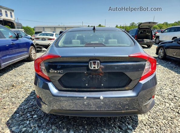 19XFC2F70HE230223 2017 HONDA CIVIC Charcoal Vista trasera