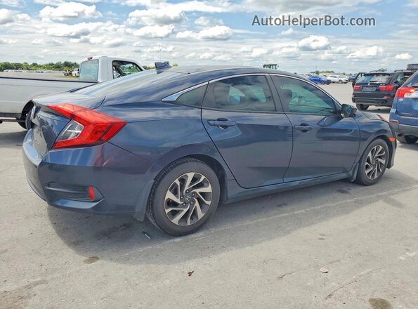 19XFC2F70JE001255 2018 HONDA CIVIC Blue Trasero derecho