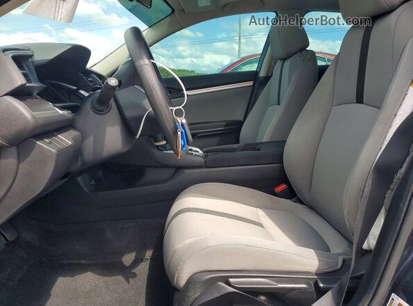 19XFC2F70JE001255 2018 HONDA CIVIC Blue Vista interior delantera