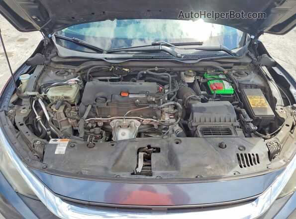 19XFC2F70JE001255 2018 HONDA CIVIC Blue Vista interior trasera