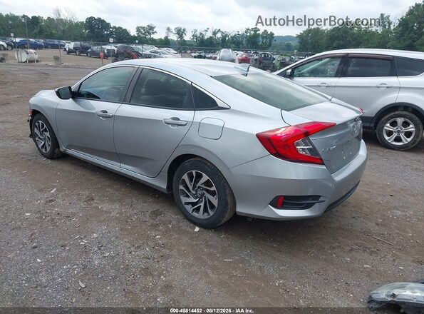 19XFC2F70JE015785 2018 HONDA CIVIC Silver Հետևի ձախ