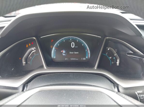 19XFC2F70JE015785 2018 HONDA CIVIC Silver Հետևի նստատեղերի տեսք