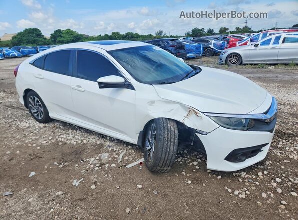 19XFC2F71GE078953 2016 HONDA CIVIC White Przód prawy
