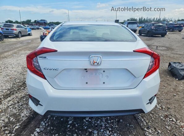 19XFC2F71GE078953 2016 HONDA CIVIC White Widok z tyłu