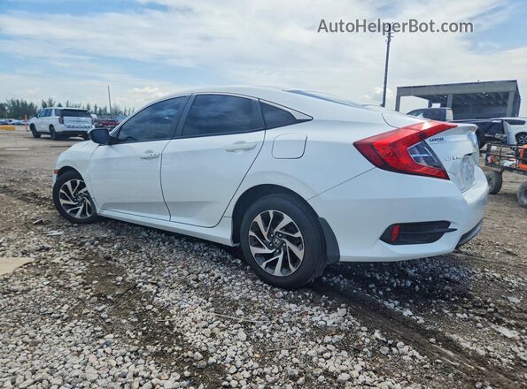 19XFC2F71GE078953 2016 HONDA CIVIC White Tył lewy