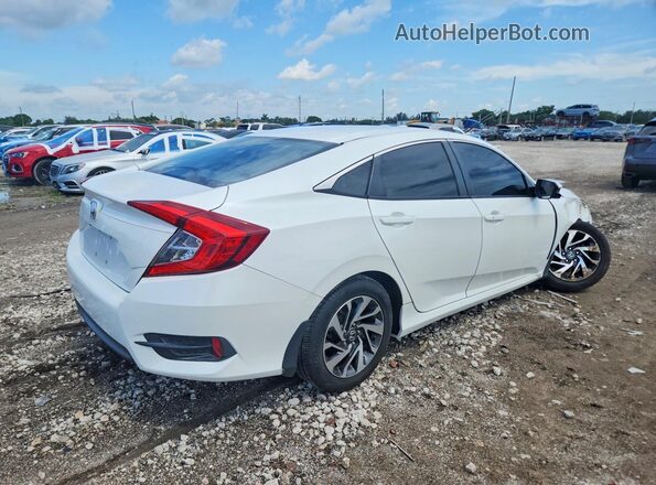 19XFC2F71GE078953 2016 HONDA CIVIC White Tył prawy