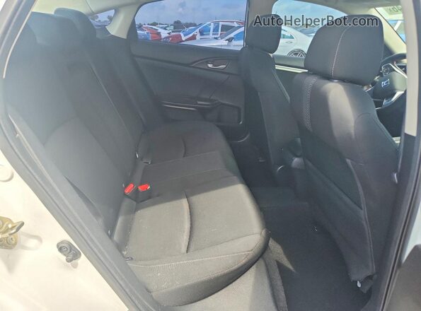 19XFC2F71GE078953 2016 HONDA CIVIC White Widok tylnych siedzeń