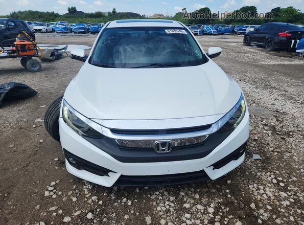 19XFC2F71GE078953 2016 HONDA CIVIC White Widok z przodu