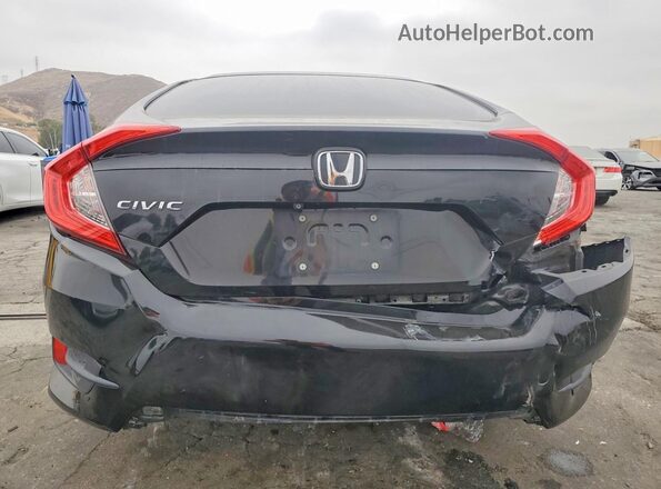 19XFC2F71GE221352 2016 HONDA CIVIC Black Rear view