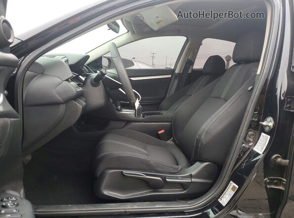 19XFC2F71GE221352 2016 HONDA CIVIC Black Front interior view