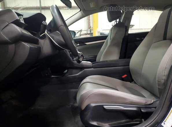 19XFC2F71GE229158 2016 HONDA CIVIC Blue Front interior view