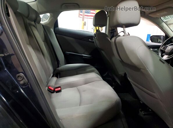 19XFC2F71GE229158 2016 HONDA CIVIC Blue Rear seats view