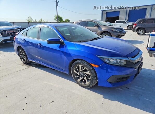 19XFC2F71GE244503 2016 HONDA CIVIC Blue Передня права чверть